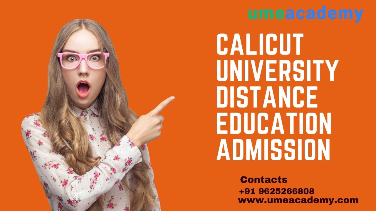Calicut University Distance Education Admission